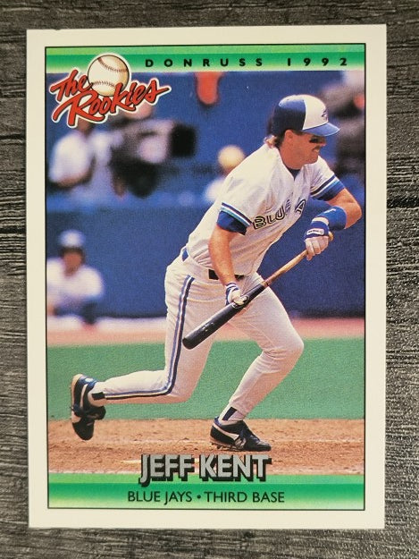 1992 Donruss Rookies #61 Jeff Kent RC (EXMT)