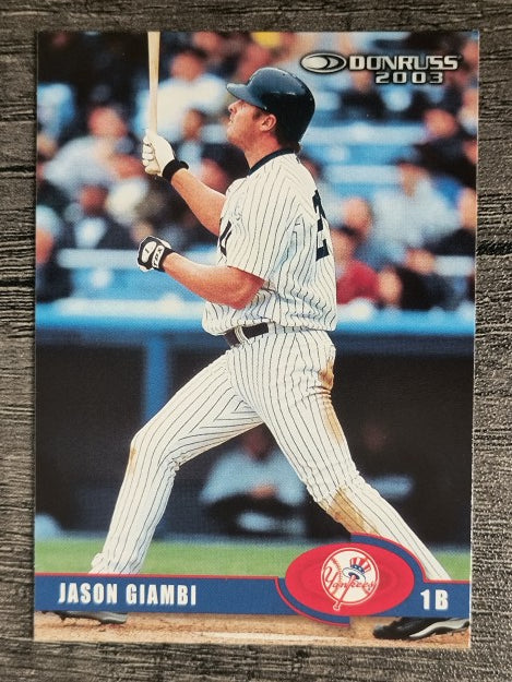 2003 Donruss #160 Jason Giambi