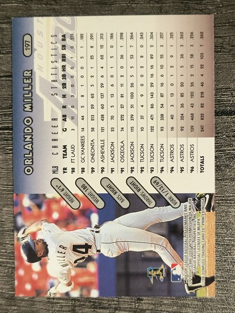 1997 Donruss #197 Orlando Miller