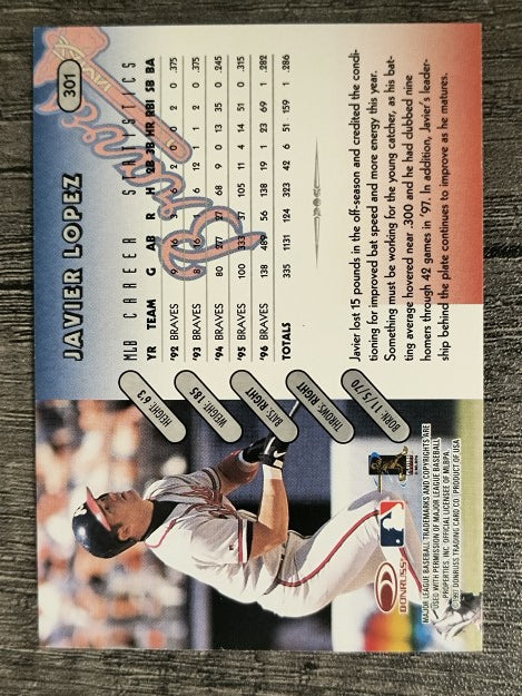 1997 Donruss #301 Javier Lopez