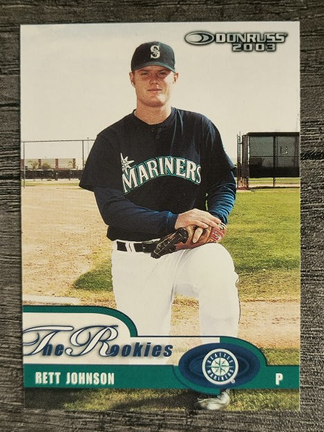 2003 Donruss Rookies #35 Rett Johnson RC
