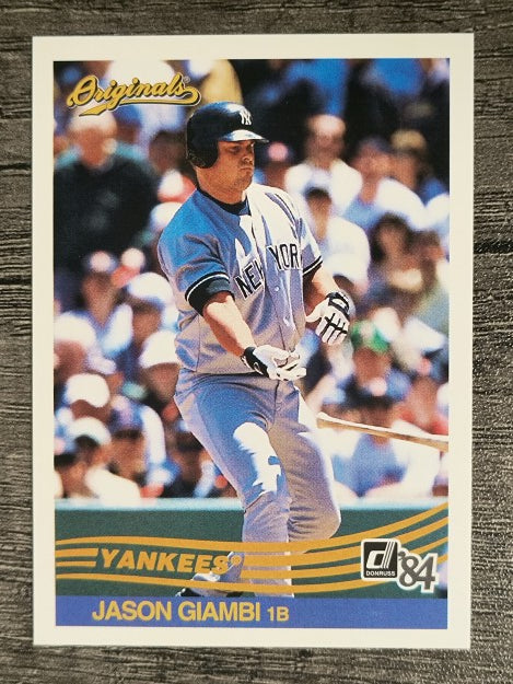 2002 Donruss Originals #166 Jason Giambi 84 SP