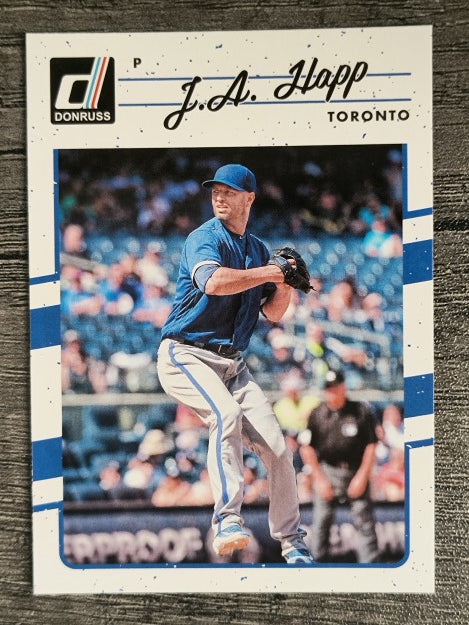 2017 Donruss #166 J.A. Happ