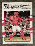 2017 Donruss #174 Wilson Ramos