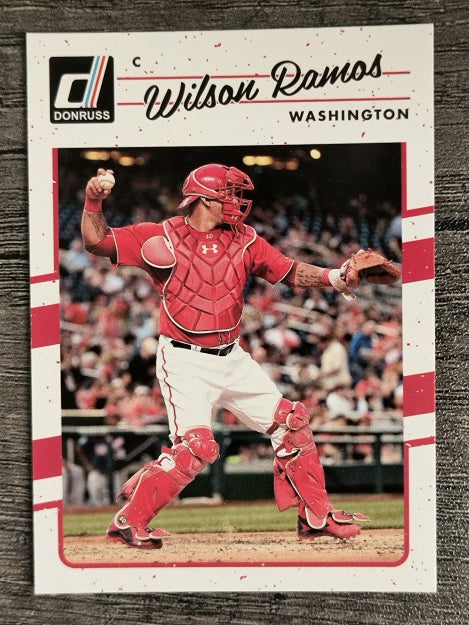 2017 Donruss #174 Wilson Ramos