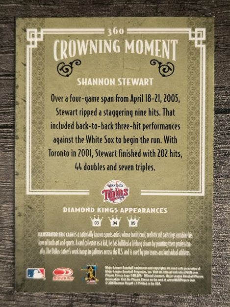 2005 Diamond Kings #360 Shannon Stewart