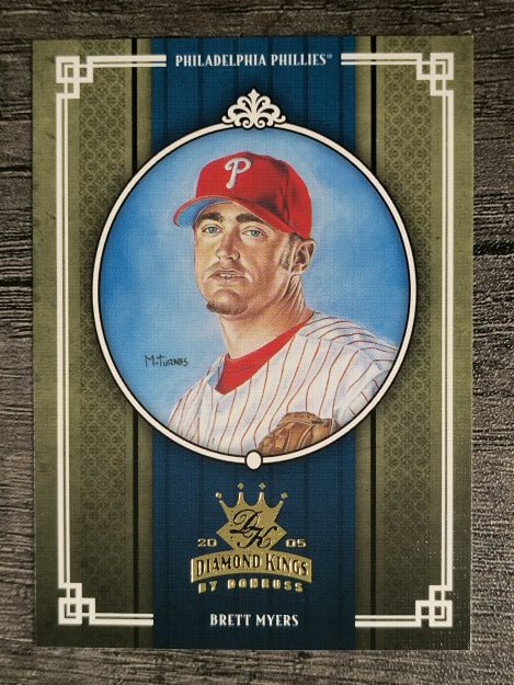 2005 Diamond Kings #384 Brett Myers