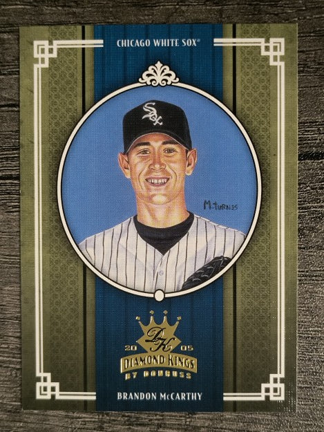 2005 Diamond Kings #445 Brandon McCarthy RC