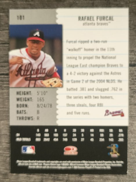 2005 Leaf Century #101 Rafael Furcal