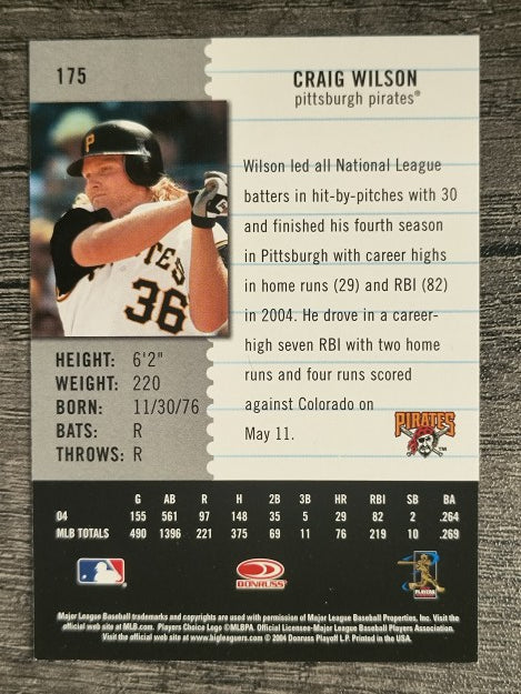 2005 Leaf Century #175 Craig Wilson