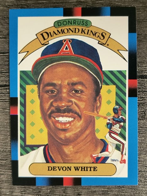 1988 Donruss #8 Devon White DK
