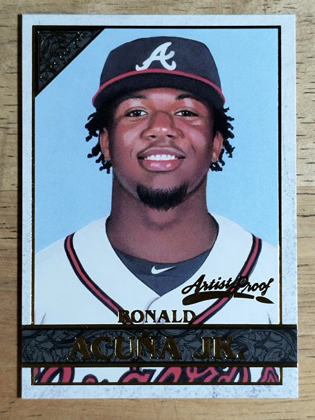2020 Topps Gallery Artist Proof #150 Ronald Acuna Jr.