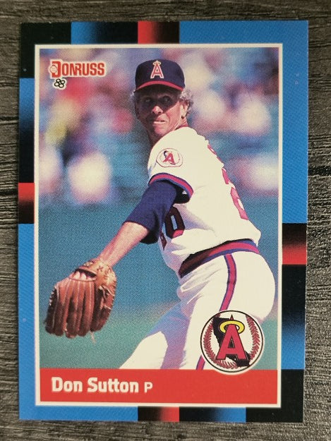 1988 Donruss #407 Don Sutton