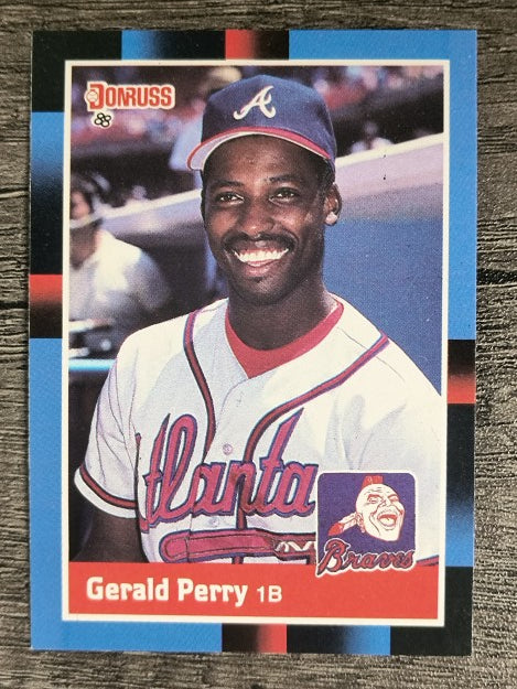 1988 Donruss #437 Gerald Perry