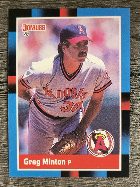 1988 Donruss #505 Greg Minton