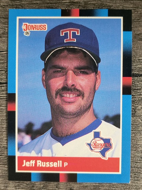 1988 Donruss #531 Jeff Russell