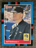 1988 Donruss #558 Jeff D. Robinson