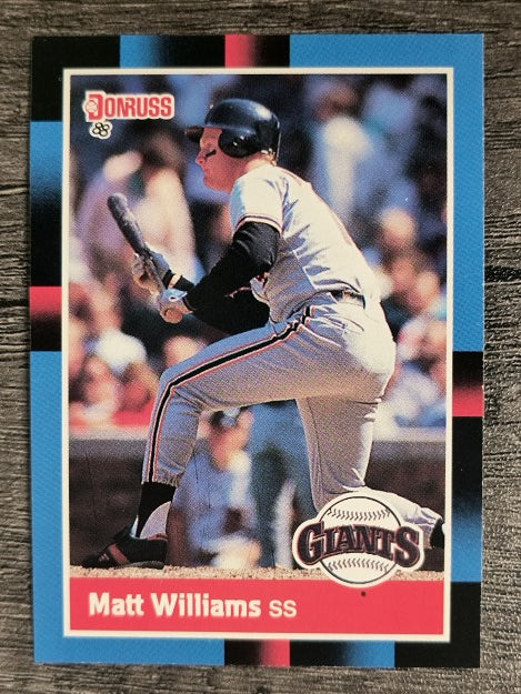 1988 Donruss #628 Matt Williams RC