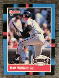 1988 Donruss #628 Matt Williams RC