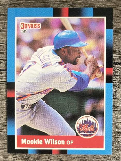 1988 Donruss #652 Mookie Wilson SP