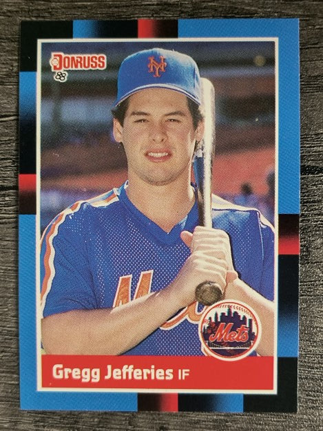 1988 Donruss #657 Gregg Jefferies RC