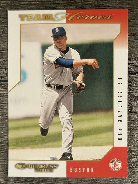 2003 Donruss Team Heroes #91 Rey Sanchez