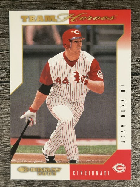 2003 Donruss Team Heroes #134 Adam Dunn
