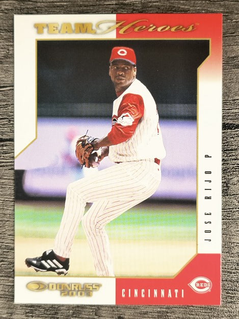 2003 Donruss Team Heroes #152 Jose Rijo