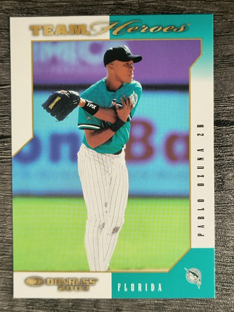 2003 Donruss Team Heroes #201 Pablo Ozuna