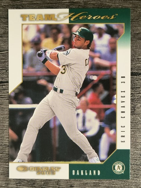 2003 Donruss Team Heroes #363 Eric Chavez