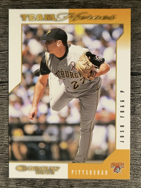 2003 Donruss Team Heroes #411 Josh Fogg
