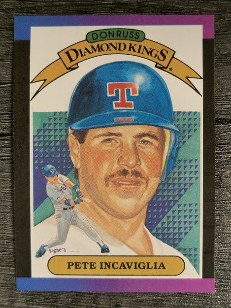1989 Donruss #3 Pete Incaviglia DK