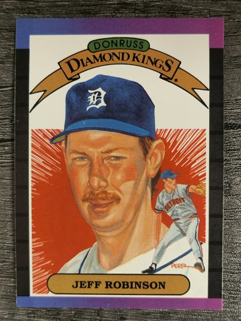 1989 Donruss #18 Jeff M. Robinson DK