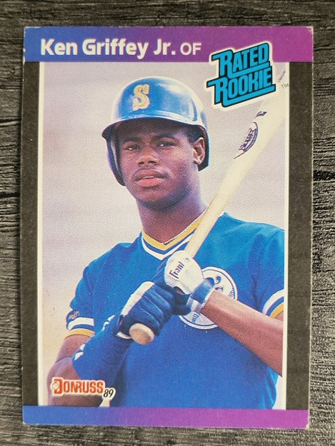 1989 Donruss #33 Ken Griffey Jr. RR RC (VG)