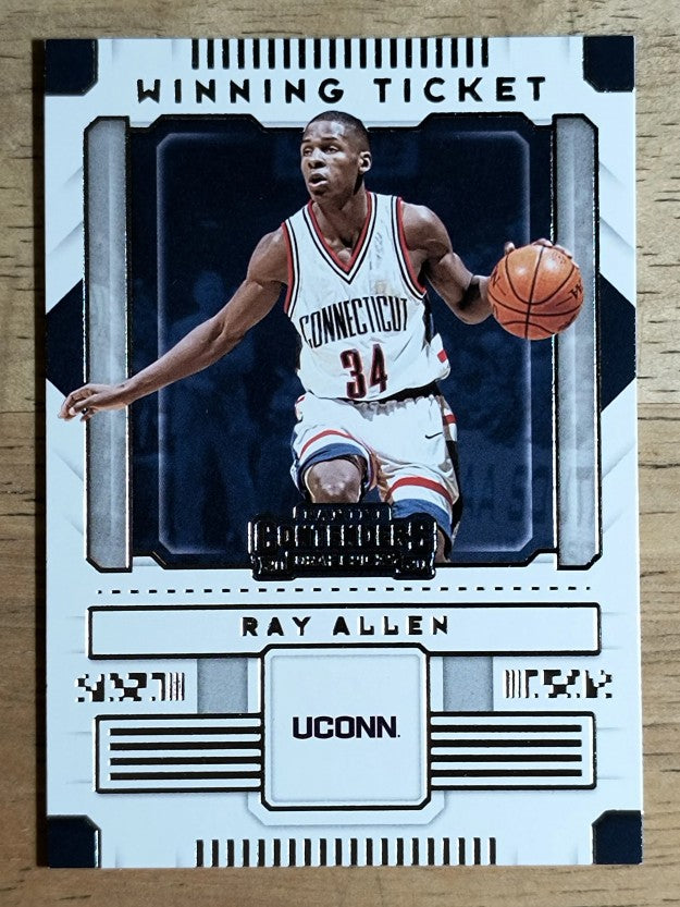 2020-21 Panini Contenders Draft Picks Winning Tickets #40 Ray Allen