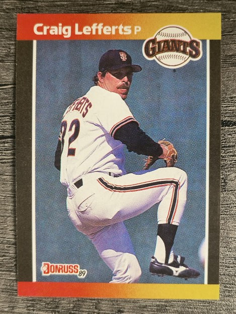 1989 Donruss #59 Craig Lefferts