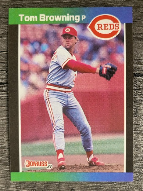 1989 Donruss #71 Tom Browning