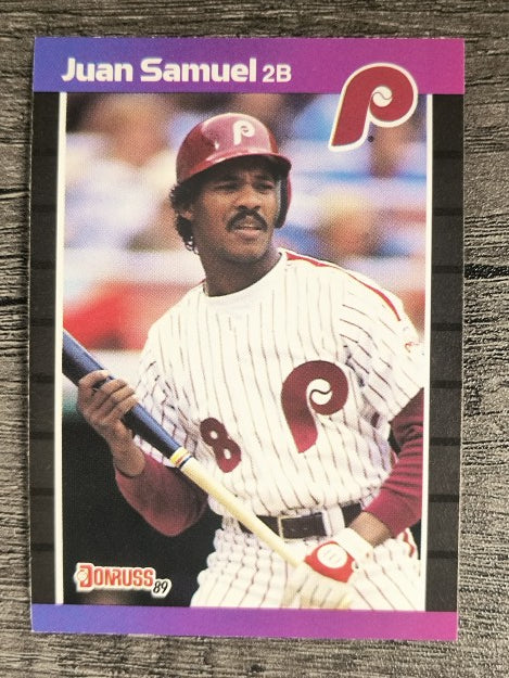 1989 Donruss #76 Juan Samuel
