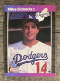 1989 Donruss #77 Mike Scioscia