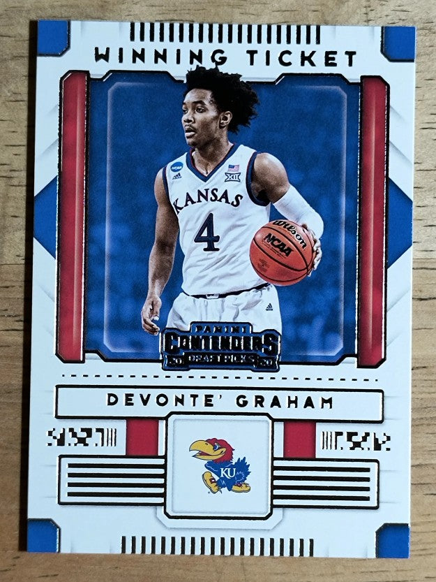 2020-21 Panini Contenders Draft Picks Winning Tickets #35 Devonte' Graham