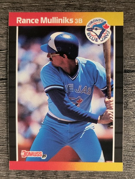 1989 Donruss #87 Rance Mulliniks
