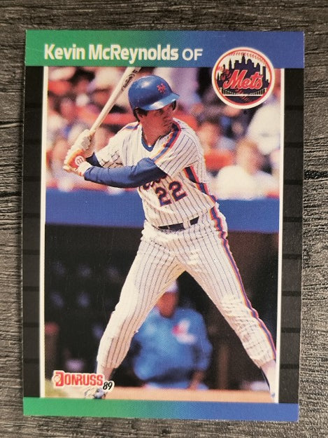 1989 Donruss #99 Kevin McReynolds