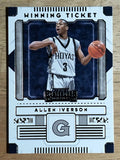 2020-21 Panini Contenders Draft Picks Winning Tickets #36 Allen Iverson