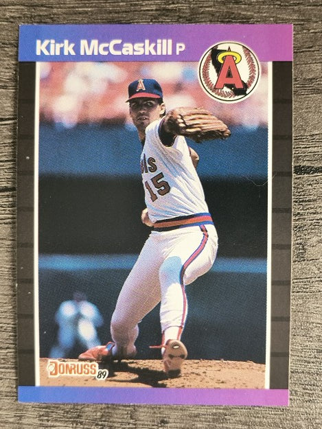 1989 Donruss #136 Kirk McCaskill