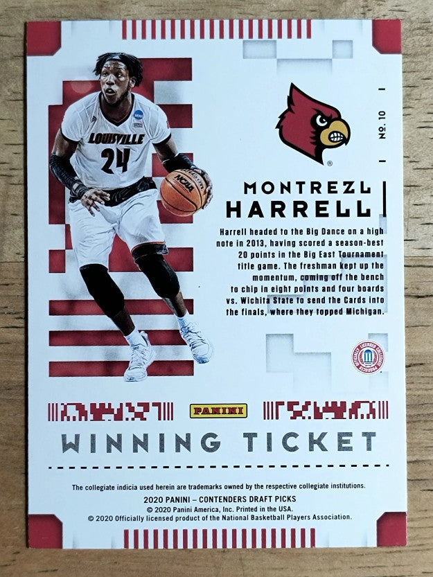 2020-21 Panini Contenders Draft Picks Winning Tickets #10 Montrezl Harrell