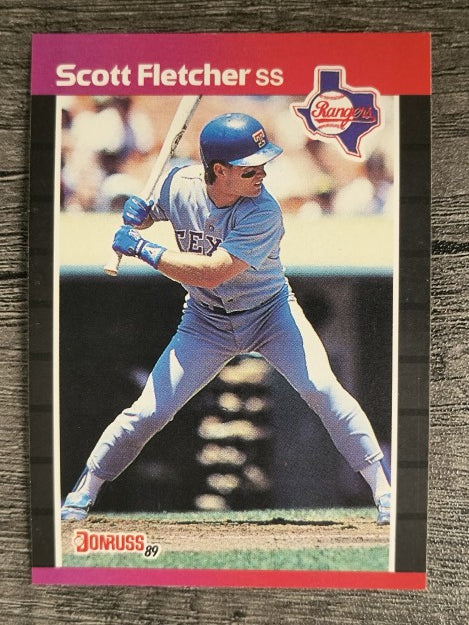 1989 Donruss #142 Scott Fletcher