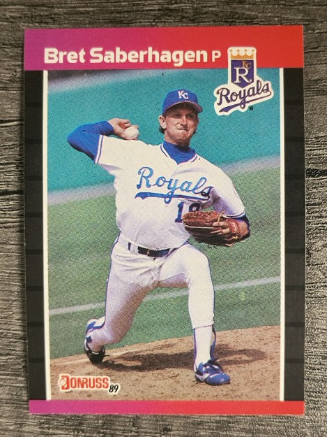 1989 Donruss #144 Bret Saberhagen