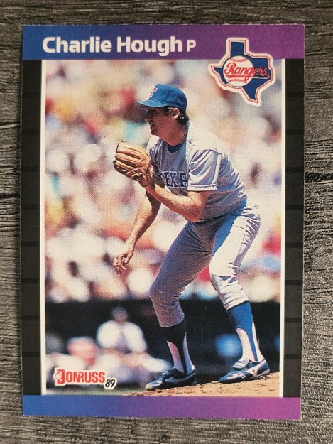 1989 Donruss #165 Charlie Hough