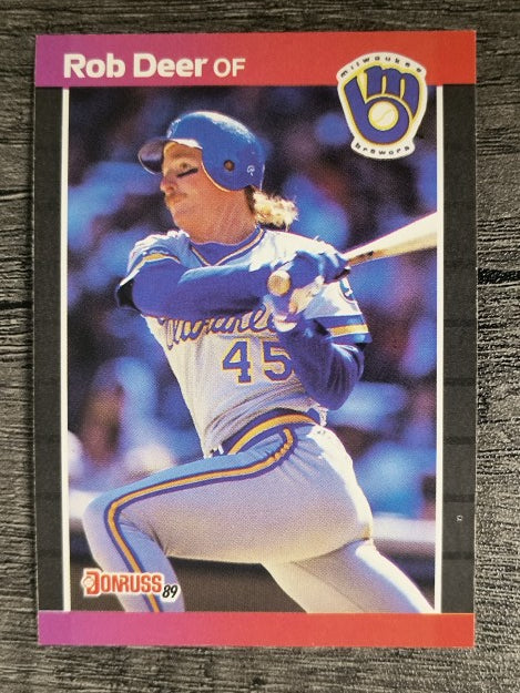 1989 Donruss #173 Rob Deer
