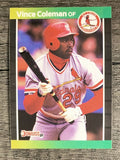 1989 Donruss #181 Vince Coleman